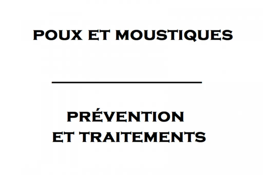 Photo article de Blog : Parasites externes du chien - Poux et moustiques | Élevage SCBC Dogs