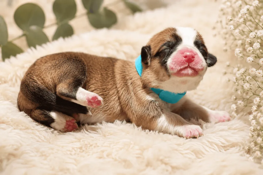 male welsh corgi pembrokle couleur sable et blanc