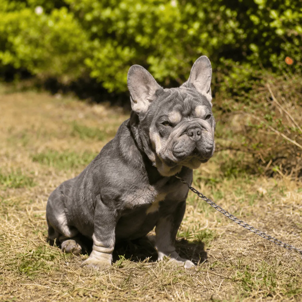 Femelle Bouledogue Français bleu tan